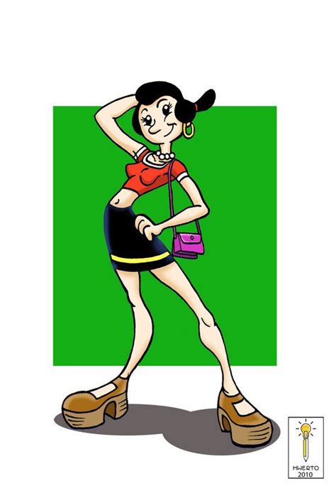 Olive Oyl Make Over With Images Popeye Cartoon Popeye The Sailor Man Cartoon Sketches