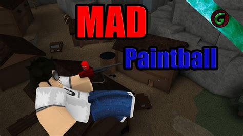 Roblox Mad Paintball Flanked Youtube