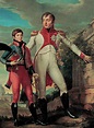 Luigi Bonaparte with his son Napoleone Luigi Painting by Jean Baptiste ...