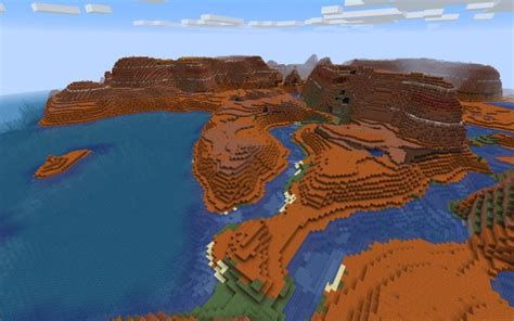 Badlands Multiple Mineshafts Above Ground Spawner Minecraft Seed