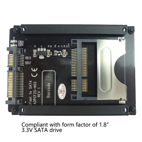 Factory Price 25 Sata To Cfast Adapter Card Cfast Card To 22pin Sata