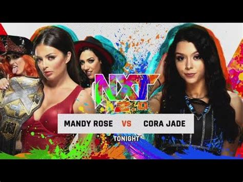 Mandy Rose Vs Cora Jade Full Match Youtube