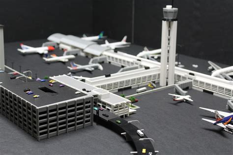 A 1400 Scale Model Airport Terminal I Designed And Had 3d Printed R