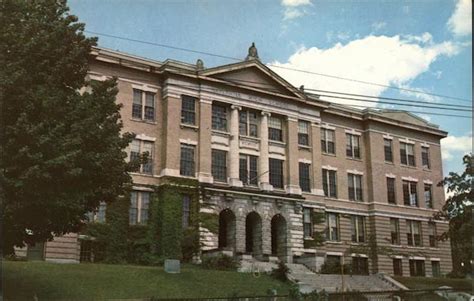 Old Haverhill High School Massachusetts Postcard