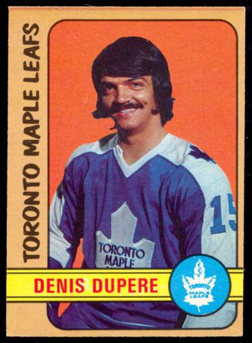 1972 73 Opc O Pee Chee 167 Denis Dupere Nm Toronto Maple Leafs Hockey