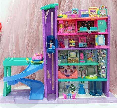 Polly Pocket Pollyville Mega Mall Hobbies And Toys Toys And Games On Carousell