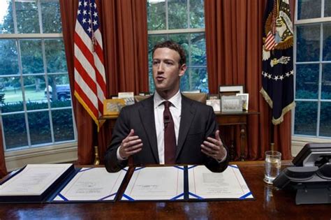 Facebook Ceo Mark Zuckerberg Running For President Technology
