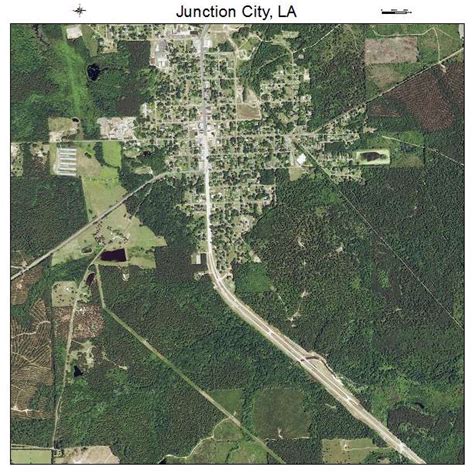 Aerial Photography Map Of Junction City La Louisiana