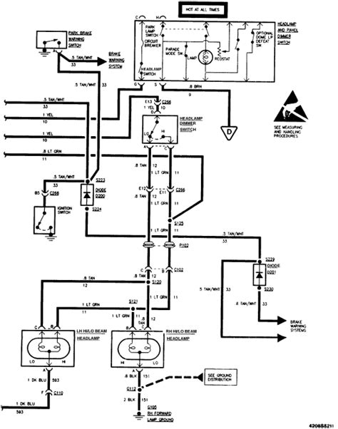 98 Tahoe Ignition Switch Wiring Diagram