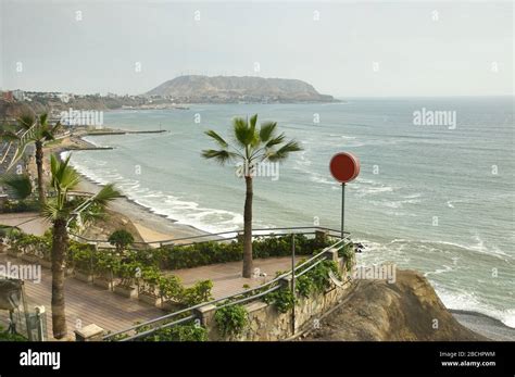 Miraflores District Is One Of The Most Popular Beaches In The Middle Of