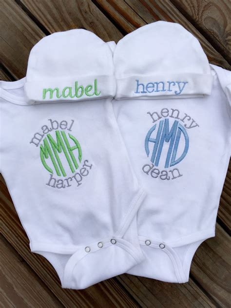 Personalized Monogrammed Baby Bodysuit Unisex Infant Etsy