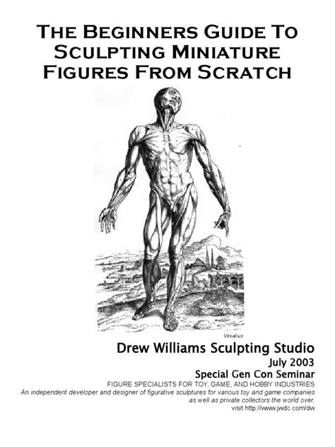 The Beginners Guide To Sculpting Miniature Figures