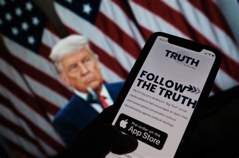 Trumps New Social Network Truth Social Already Defaced By Pranksters