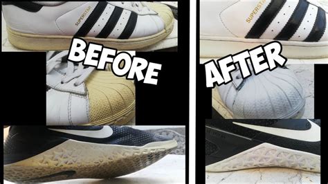 How To Remove Yellow Stain In A Shoe Shoe Drops Sole Whitener