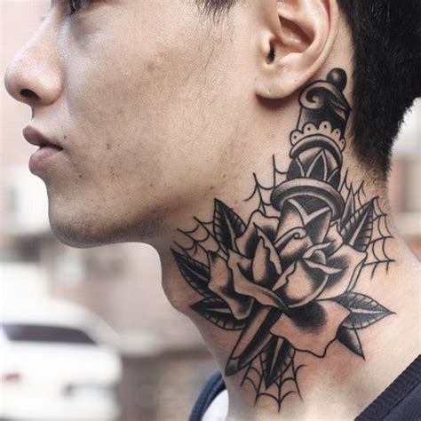 If you are opposed to violence and war, the peace symbol could be an excellent choice for you. 125 Top Neck Tattoo Designs This Year - Wild Tattoo Art