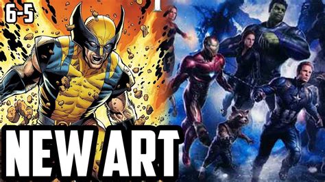 Wolverines Return And Avengers 4 Concept Art Youtube