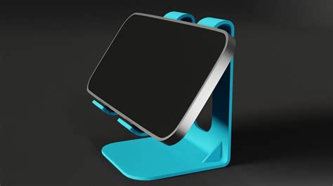 Sleek 3d Printable Phone Stand 3d Model 3d Printable Cgtrader