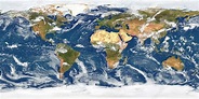 World weather, satellite image - Stock Image - C005/3522 - Science ...