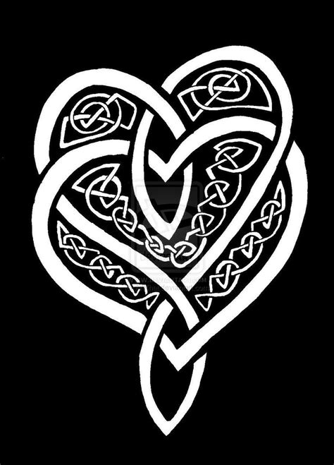 Celtic Hearts By Artkhat On Deviantart Celtic Heart Celtic Designs