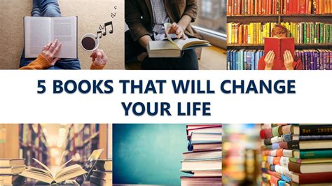 5 Books That Will Change Your Life Youtube