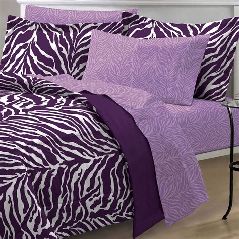 A wide variety of zebra bed sets options are available to you, such as technics, material, and use. Purple Zebra Bedding and Comforter Sets