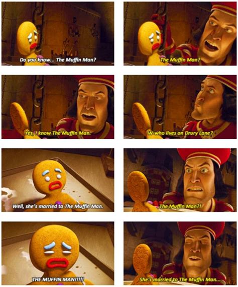 Shrek Do You Know The Muffin Man  One Of My Favorite Scenes