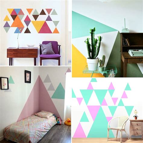 Ideas Geniales Para Decorar Las Paredes De Tu Casa Con Triángulos