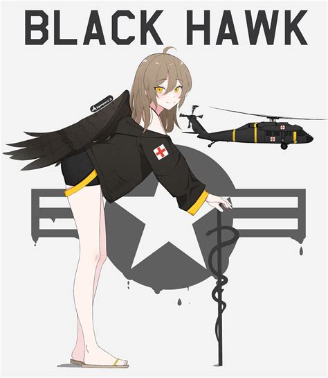 UH 60 Black Hawk Gijinka Moe Anthropomorphism Know Your Meme