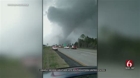 Residents Clear Storm Debris As More Severe Weather Looms Youtube