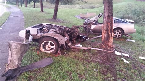 Man Survives Horrific Crash That Split Car In Half