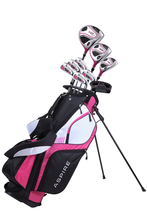Aspire Xd1 Womens Complete Right Handed Golf Club Package Set 3 Color