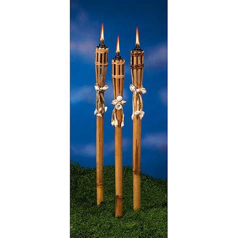 Bamboo Tiki Torches Bamboo Valance Photo