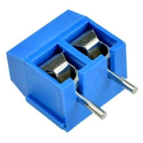 2 Pin 5 08mm Pitch Pluggable Screw Terminal Block Connector Blue