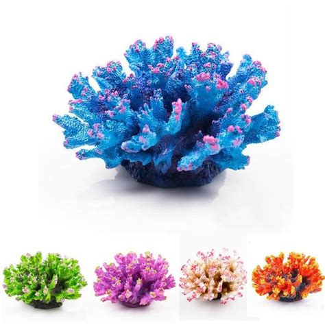 New Resin Artificial Aquarium Coral Decoration Fish Tank Coral Reef