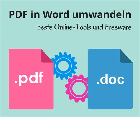 Jpeg in pdf in windows. PDF in Word umwandeln, mit Online-Tools oder Freeware ...