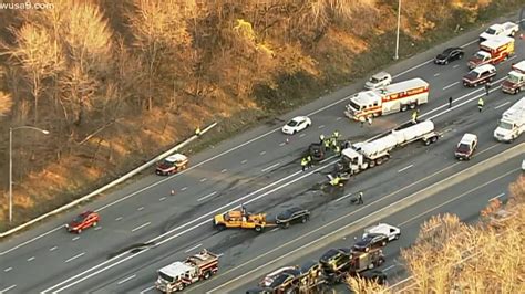 Tractor Trailer Crash In Prince Georges County Traffic Alert Expect