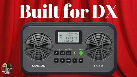 Sangean Pr D19 Am Fm Stereo Radio Full Review Youtube