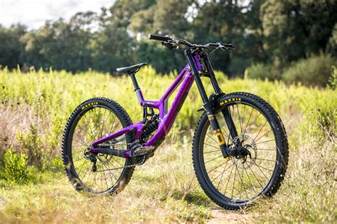 Santa Cruz V10 Chromed Purple Ivan Jimenezs Bike Check Vital Mtb