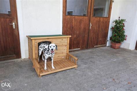 Kućica koliba za pse sa terasom Životinje Kućice i boksovi
