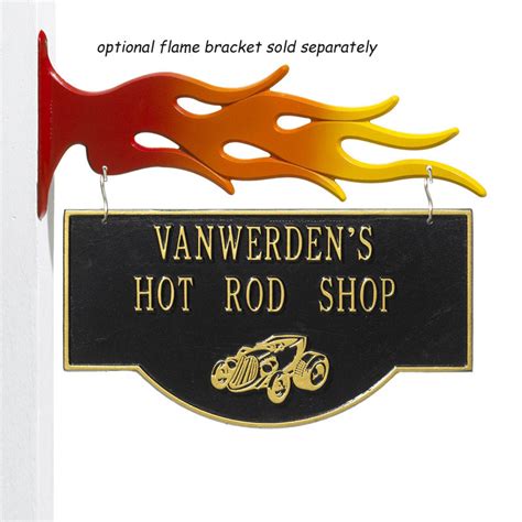 Personalized Hot Rod Garage Sign