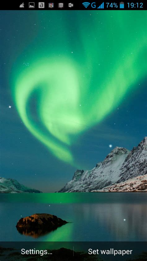 50 Northern Lights Live Wallpaper Wallpapersafari