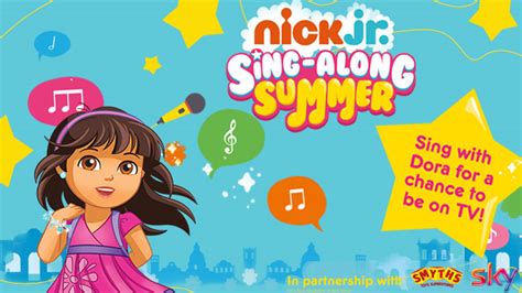Play, learn, watch and have fun with nick jr. #DoraSingAlong Summer Tour with Smyths and Nick Jr ...