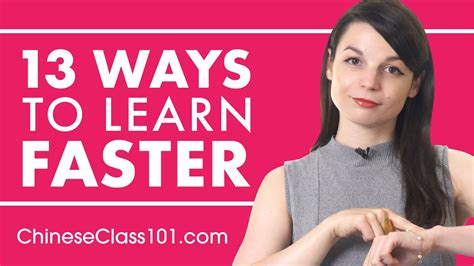 13 Effective Ways To Learn Chinese Faster Youtube