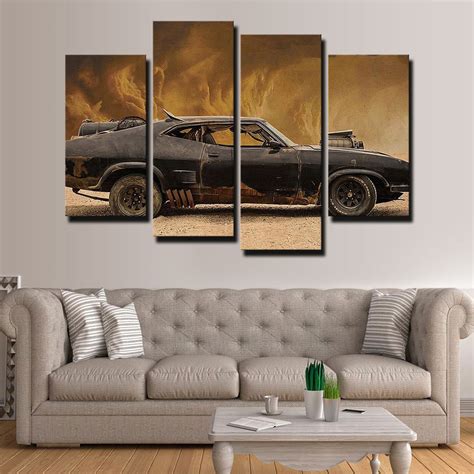 Mad Max Interceptor Canvas Set Legendary Wall Art