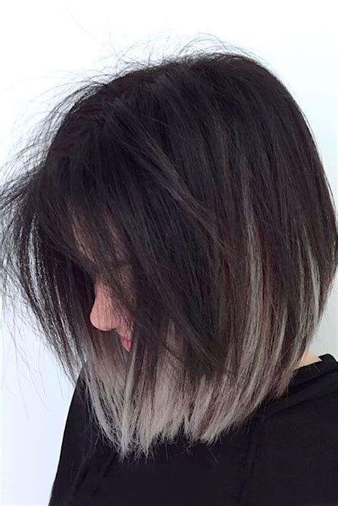 33 Try Grey Ombre Hair This Season이미지 포함 헤어스타일 머리 색깔 짧은 머리