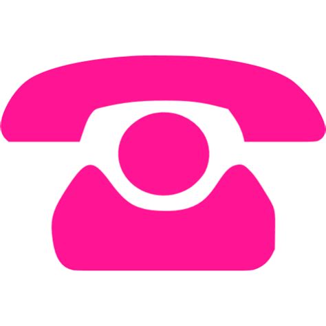 Pink Phone Icon Png Iconzb