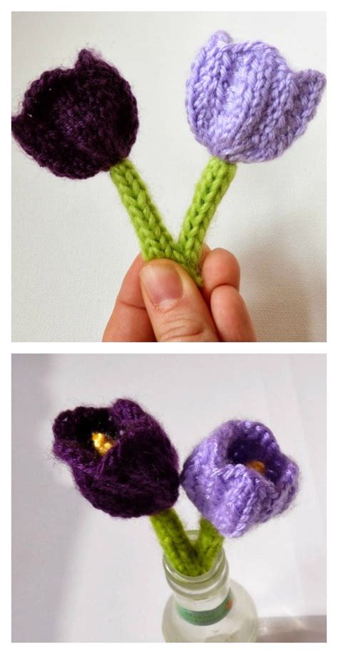 It is crocheted in the round starting in the center and working outward from there. Free Flower Knitting Patterns