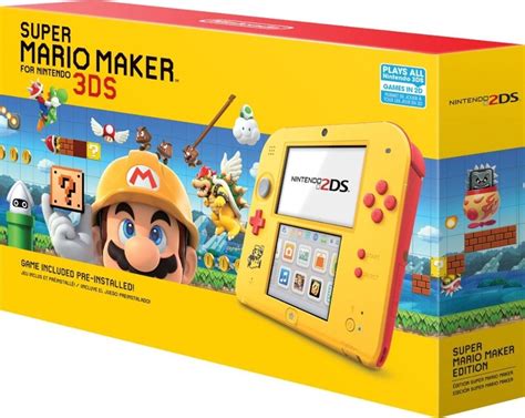 Product title nintendo 2ds new super mario bros. Nueva Consola Nintendo 2ds Edicion Mario Maker Incluye ...