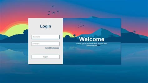 Create A Simple Login Form Using Html And Css Tutorial With Source Code