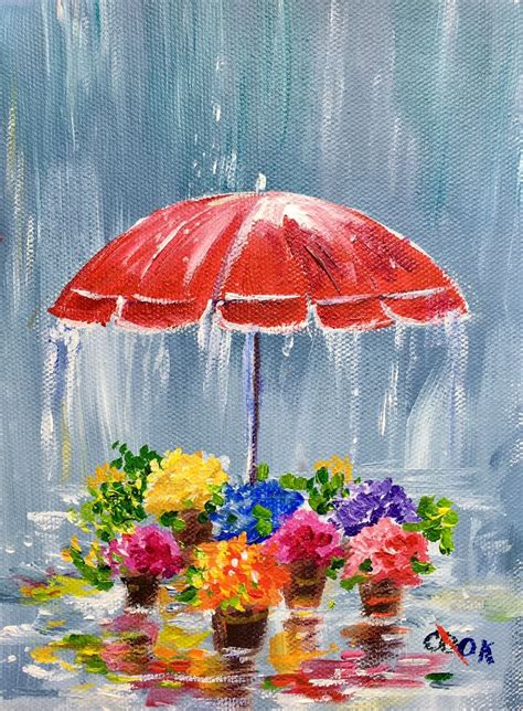 355 Best Umbrellas And Paintings ️ Images On Pinterest Umbrellas